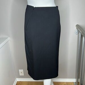 Gucci Sz 46 Wool Knee Length Skirt Made in Italy